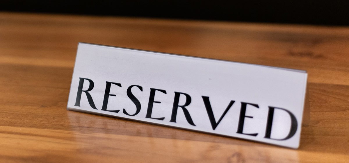 VIP Reserved Space